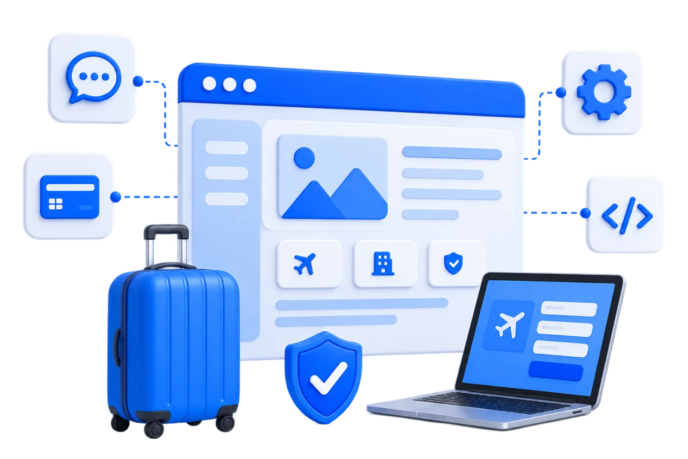 Por qué más de 1,500 agencias confían en Basset Travel: plataforma 3-en-1 con reservas, pagos y automatización GDS integrados.